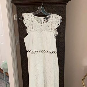 NWT Sam Edelman White Eyelet Dress